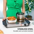 thumbnail image 3 of Servidor de buffet y calentador de comida OVENTE FW152S 2x1.5L inoxidable, 3 of 5