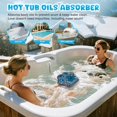 thumbnail image 2 of Esponja reutilizable Peloni en forma de pata para absorber suciedad de jacuzzi, 2 of 7