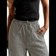 thumbnail image 2 of Pantalones Palazzo de Pierna para Mujer, Cintura Alta, con Cordón, Informales, Holgados, con Bolsillos, para Verano y Otoño. Negro XXL, 2 of 9