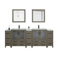 thumbnail image 7 of Vanity Art 96" Double Sink Freestanding Bathroom Vanity Set with Ceramic Top and Mirror, 7 of 7