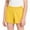 Yellow, variant on SHTXOZHI Girls Elastic Waist Dance Shorts Sparkly Shiny Gym Sport Pants Summer Casual Outdoor Basic Bottoms