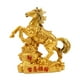 thumbnail image 4 of Estatua de caballo de dinero, bendición del zodiaco, recuerdo, figura artística de caballo, estatua de caballo rico Oro, 4 of 9