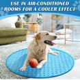 thumbnail image 5 of 36 Inch Cooling Mat for Dogs Pet Summer Self Cooling Pad for Medium Large Dog Washable Blanket Sleeping Cool Breathable Portable Bed for Indoor Outdoor Pet Cat, 5 of 5