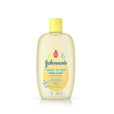 Johnson's Head-To-Toe Baby Wash, Gentle Cleanser, 15 Fl.