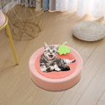 thumbnail image 4 of Cama de cartón para gatos, almohadilla rascadora redonda para gatos, gruesa, protectora de muebles, gato Estilo A, 4 of 8