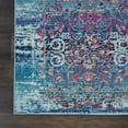 thumbnail image 4 of Nourison Vintage Kashan Persian Blue 2' x 4' Area Rug, (2x4), 4 of 8