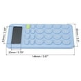 thumbnail image 2 of Unique Bargains Desk Basic Cute Calculator, Desktop Calculators Battery Powered with 12 Digit LCD Display, Blue, 2 of 6