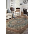 thumbnail image 2 of Keen Home Design Machine Washable Area Rugs with Non-slip Backing, Ideal for Hallway, Living Room, Bedroom, Kitchen and Laundry Room, Vintage Moroccan and Low Pile Rug - ( 4' x 6' ), 2 of 9