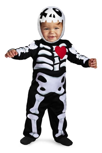 newborn skeleton costume