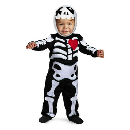Infant Skeleton Heart Costume Size 12-18 Months - Walmart.com