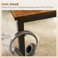 thumbnail image 4 of AODK 40 Inch Computer Desk with Headphone Hook, Simple Writing Desk for Home Office, Small Space Desk, Vintage, 4 of 9