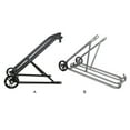 thumbnail image 1 of PODAY Foldable Bicycles Aluminum Alloy Rear Shelf Bikes Back Racks with Wheels Riding Luggage Accessory Replacement for Brompton Black, 1 of 9