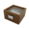 thumbnail image 2 of Caja organizadora de relojes Salvador madera 2 ranuras regalo cumpleaños, 2 of 10