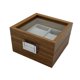 thumbnail image 2 of Caja organizadora de relojes de madera Fernando con 2 ranuras elegante caja de exhibición de joyas, 2 of 8