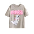 thumbnail image 1 of Camiseta de la familia de Disney para mujer, Camiseta de algodón con estampado de dibujos animados de Winnie the Pooh, Mickey Mouse, Stitch, hada Dumbo SIMBA, 1 of 4