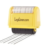 LegiLiner Self-Inking Teacher Stamp-Double Stack 1/2-inch Handwriting Lines Roller Stamp