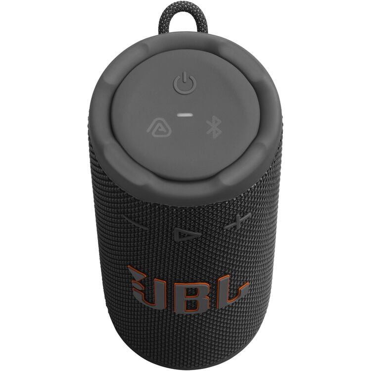 JBL Grip - Compact Bluetooth speaker with bold JBL Pro Sound and ambient light - Black