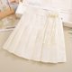thumbnail image 4 of Vestido Corto Casual Deportivo Forrado Falda de Color Sólido para Niñas Faldas Plisadas para Niñas, 4 of 9