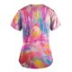 thumbnail image 2 of Pullover Impreso de Pascua de las Mujeres, Nuevo Cuello en V de Manga Corta Casual Top para Uso Diario Y de Fiesta, Camiseta de Cuidado de la Moda Elástica, 2 of 4