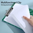 thumbnail image 4 of Clipboard Nursing Math and Trigonometry Acrylic Clip Board with Low Profile Metal for A4 Paper Size Clip Hangable Office Work School Whiteboard Clipboards, 4 of 7