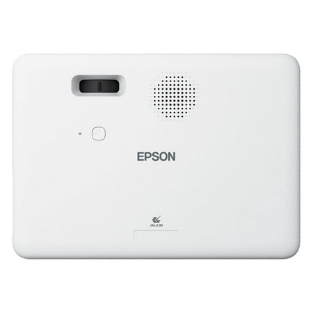 Epson - EpiqVision Flex CO-W01 Portable Projector, 3-Chip 3LCD, Built-in Speaker, 300-Inch Home Entertainment and Work - White