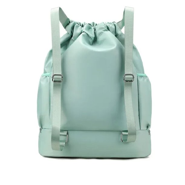 Mochila deportiva con cordón Wdftyju Gran Capacidad 16,9 x 13,39 pulgadas impermeable