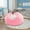Pink, variant on FYHALE Giant Bean Bag Chairs, Bean Bag Bed with Washable Cover Ultra Soft, Fluffy Comfortable Velvet Sofa for Adult, Couples, Family, Pink, Queen(Stuffing Included)