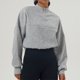 thumbnail image 5 of Tops de verano,Sudadera extragrande para mujer, informal, de manga larga y cuello redondo, mezcla de poliéster y elastano suave, ideal para estar en casa, sopatenor, 5 of 9