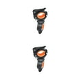 thumbnail image 4 of Soidarity Soporte de luz Plásticos Accesorios para ciclismo Instalación práctica Montaje de lámpara multicolor Pieza reemplazada Suministros para Negro/Naranja 2piezas Soidarity CBP448355, 4 of 5