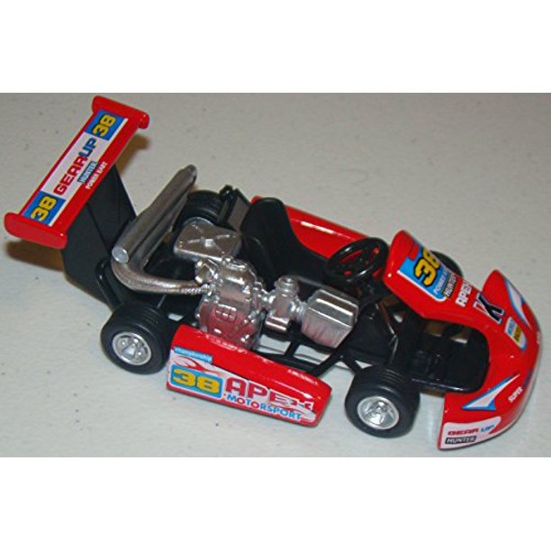 Die Cast Turbo Go Kart (Assorted Colors)