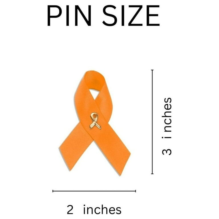 Orange Awareness Pins