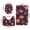 thumbnail image 2 of Bathroom Rugs Sets 3 Piece - American Stars Absorbent Non Slip Bath Mats, U-Shape Toilet Lid Cover, Contour Mat, Soft Washable Shower Mats Bath Rug Mat for Bathroom Tub Toilet, 2 of 7