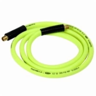 Flexzilla 3/8 Inch X 25 Foot Air Hose - With 1/4 Inch MNPT Fittings, Flexible Hybrid Polymer Hose For Air Tools