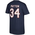 thumbnail image 3 of Men's Mitchell & Ness Walter Payton Navy Chicago Bears Retired Player Logo Name & Number T-Shirt, 3 of 3