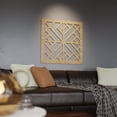 thumbnail image 6 of Ekena Millwork 23 3/8"W x 23 3/8"H x 1/4"T Large Killeen Decorative Fretwork Wood Wall Panels, Birch, 6 of 18
