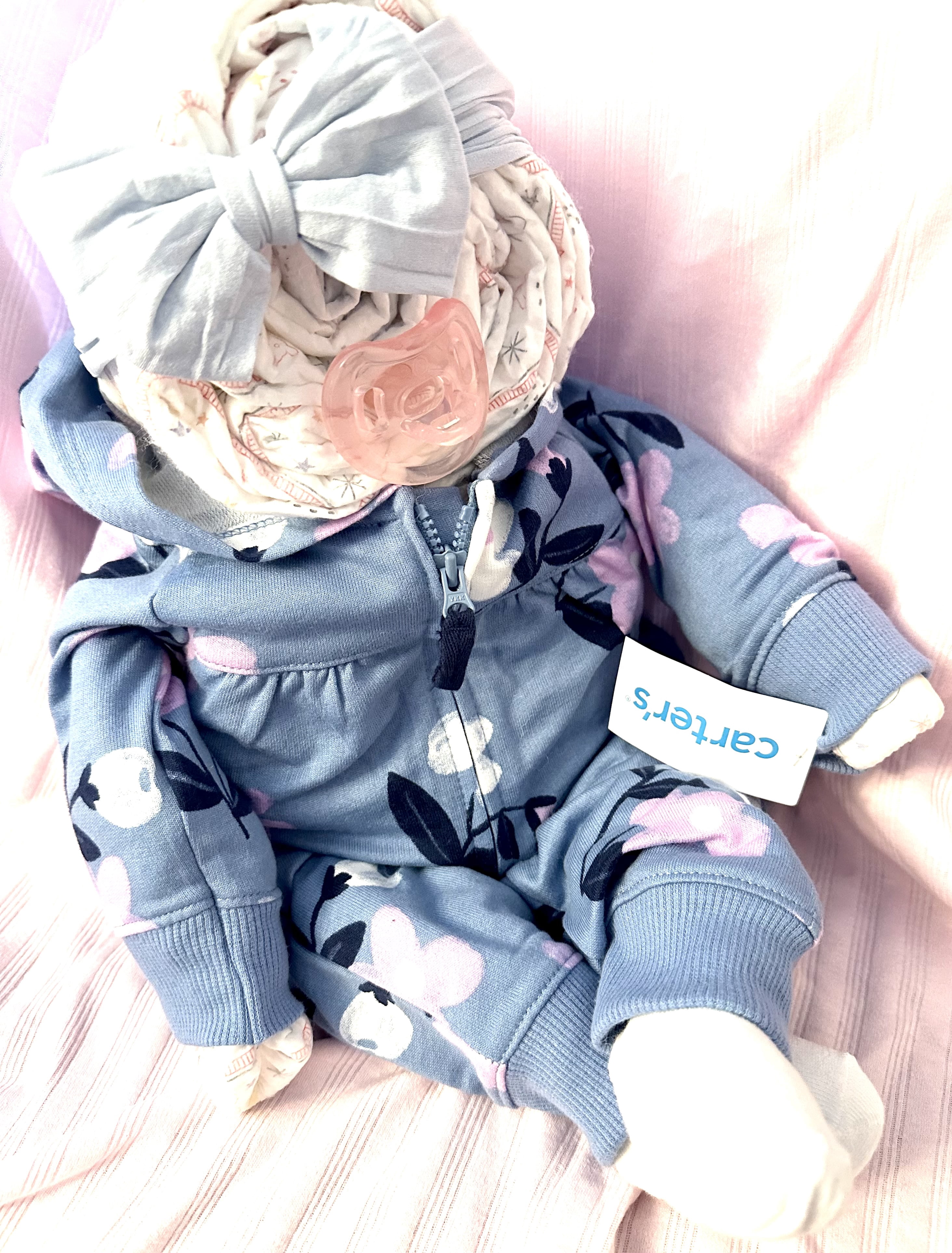 My Purple Bunny Diaper Baby