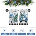 thumbnail image 6 of Newhomestyle Hello Winter Gnome Kitchen Dish Towels Set of 2, Let It Snow Christmas Tree Blue Truck Snowman Hand Towels Drying Baking Cooking Cloth, Snowflake Farmhouse Holiday 16x24 inch, 6 of 6