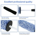 thumbnail image 4 of POINTERTECK Car Wheel Cleaning Brush Microfibre Rim Detailing Brush with Long Handle Lint Free Car Duster Gentle Effective Cleaner Brush, 4 of 7
