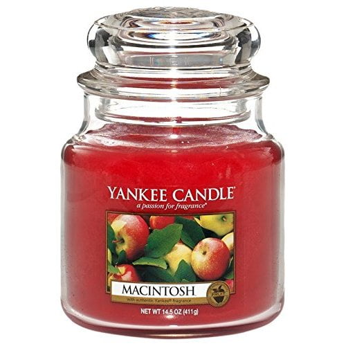 Yankee Candle Medium Jar Candle, Macintosh 14.5 oz