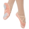 thumbnail image 3 of Zapatillas de ballet con suela dividida suave para adultos y niñas, zapatos de baile para principiantes, talla 40, 3 of 8