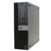 Restored Dell OptiPlex 7040 Desktop Computers, Intel i7 Quad Core Gen 6, 32GB, 512GB SSD, Black