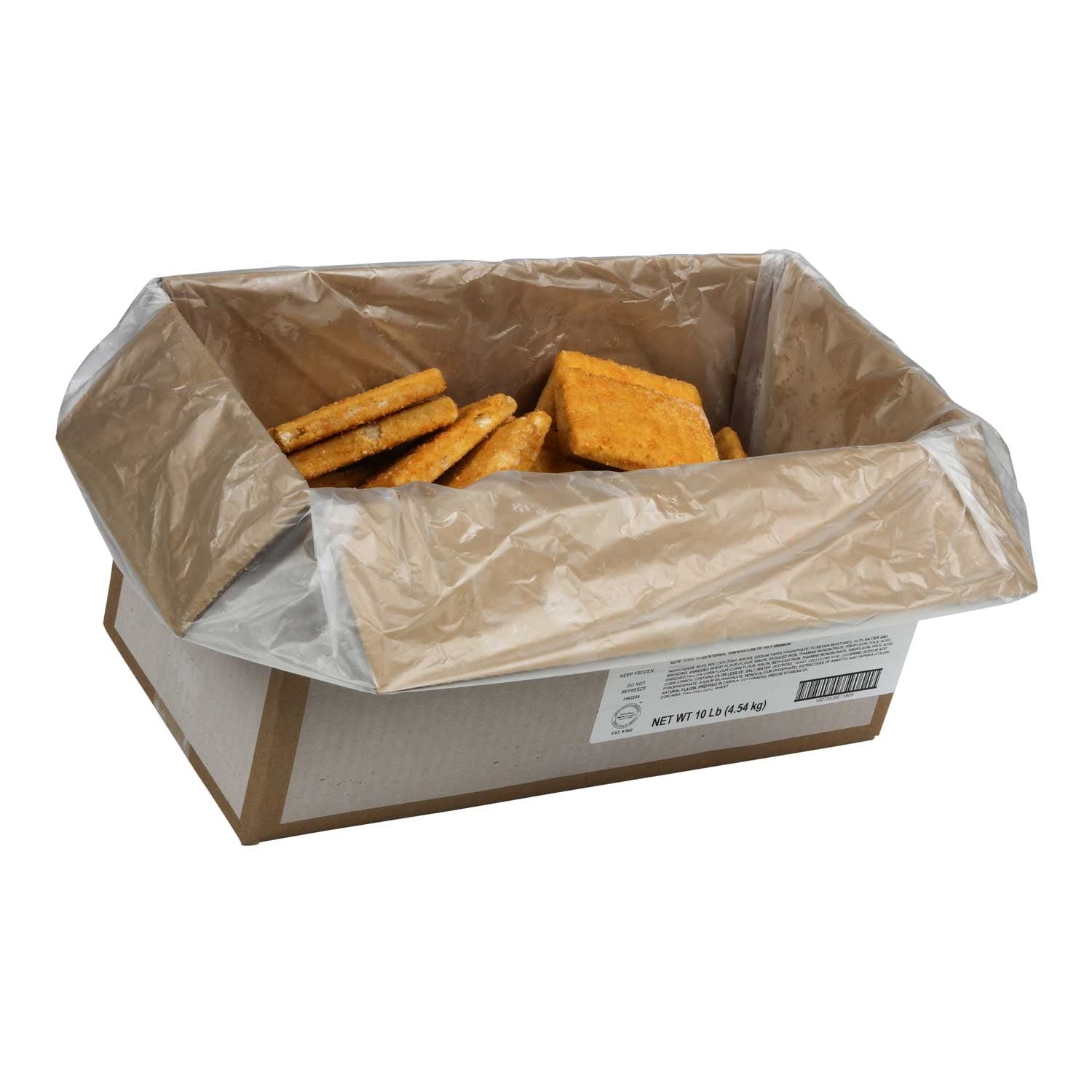 High Liner SeaCrisp Breaded Rectangle Alaskan Pollock (PACK OF 10LBS)