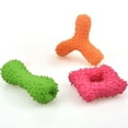 thumbnail image 4 of Dog Teething Toy Latex: 3PCS Squeaky Dog Toothbrush Stick Pet Tooth Cleaning Toy, 4 of 7