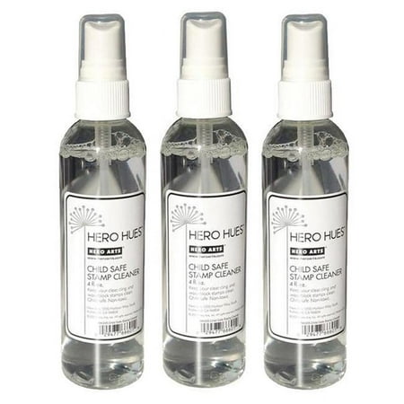 UPC: 0194629105816 | Hero Arts HOANK205-3 Child Safe Stamp Cleaner – 3 Each