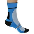 thumbnail image 1 of IWMango Unisex Mountain Bike Cycling Riding Socks Breathable Wicking Sport Athletic Feet Protector Blue, 1 of 3