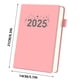 thumbnail image 3 of Fiudx Planificador 2025, Elegante Organizador de Tapa Dura, Agenda Diaria de Papel Grueso, Pestañas Mensuales para Facilitar La Planificación, Uso En Oficina y Escuela, Perfecto para Establecer Objet, 3 of 6