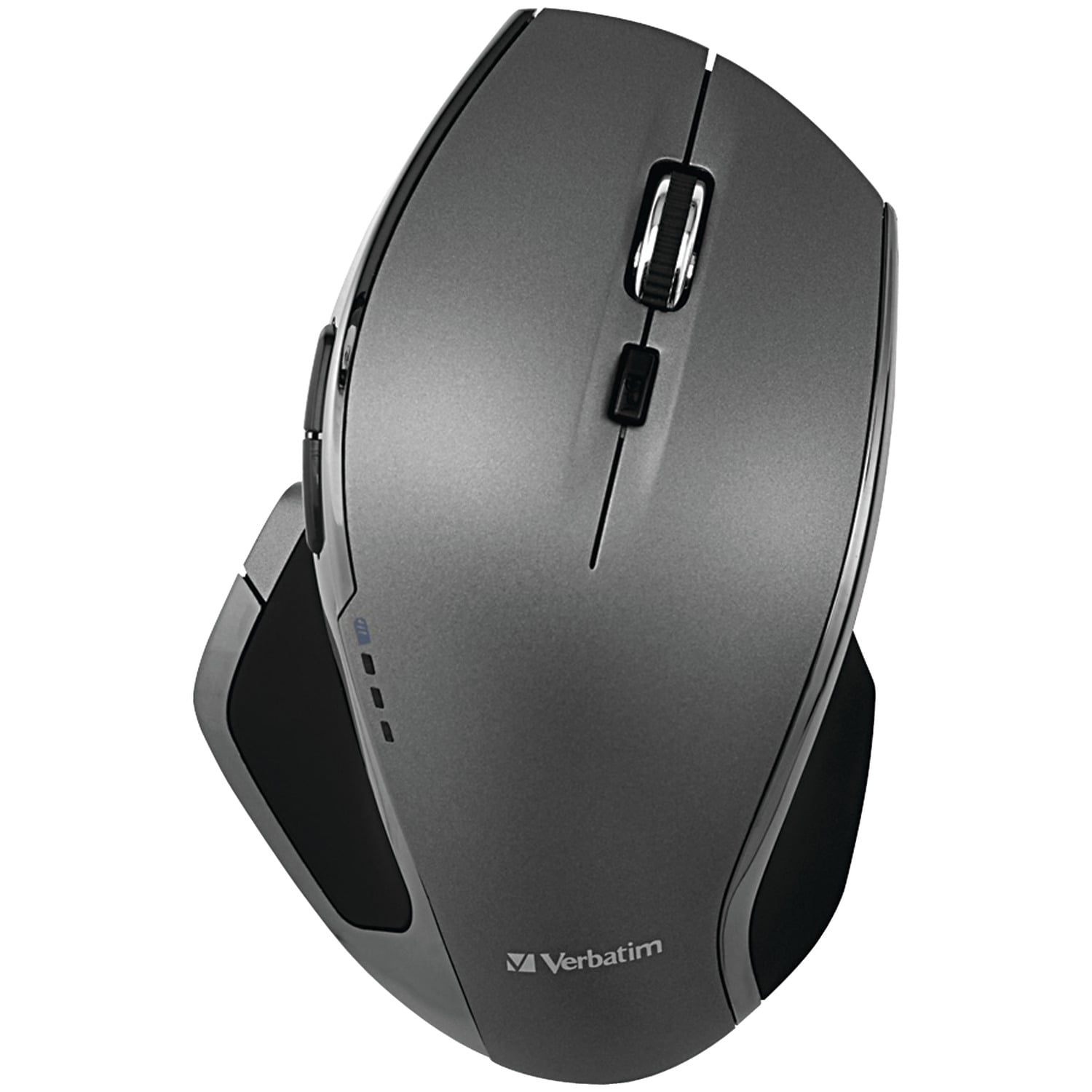 Verbatim 98622 Wireless 8-Button Deluxe Blue LED Mouse (Graphite