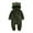 Style G, variant on Baby Snowsuit Fleece One Piece Bear Ear Hooded Footie Romper Newborn Fall Winter Warm Coat