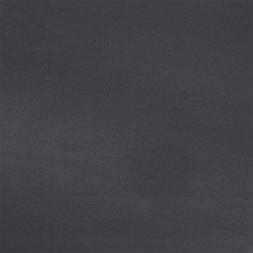 Exclusive Home Sateen Twill Woven Room Darkening Blackout Pinch Pleat/Hidden Tab Top Curtain Panel Pair, 96" Length, Charcoal