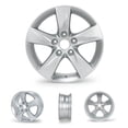 thumbnail image 6 of 2-Pack 16" Wheel Rim 16x6.5-inch 5 Lug Silver, for Hyundai Elantra 2011-2013, Replacement Alloy Rim 70806, 6 of 12